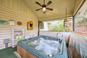 Ellijay Cabin with Porch and Private Hot Tub!